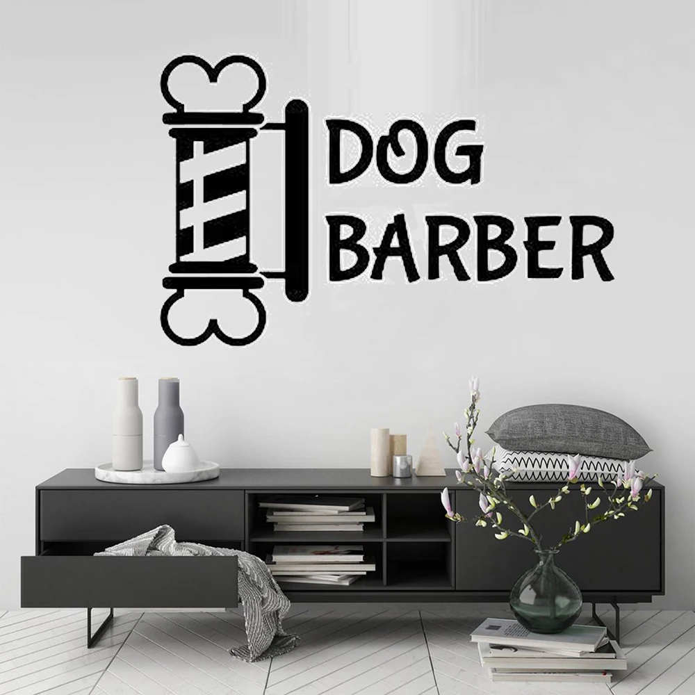 In-Style Decals Wall Vinyl Decal Home Decor Art Sticker Dog Barber Sign Vinyl Decals Art Wall Stickers Removable FK-68
In-Style Decals Wall Vinyl Decal Home Decor Art Sticker Dog Barber Sign Vinyl Decals Art Wall Stickers Removable FK-68