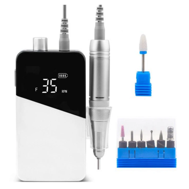 Portable Electric Nail Drill Machine Set for Professional Manicure Pedicure Kit Electric Nail File EU Plug
Portable Electric Nail Drill Machine Set for Professional Manicure Pedicure Kit Electric Nail File EU Plug
