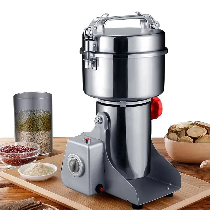 Swing Grain Coffee Grinder Spice Dried Chili Flour Powder Miller Grinder Dry Rice Flour Gristmill Home Powder Crusher 800g
Swing Grain Coffee Grinder Spice Dried Chili Flour Powder Miller Grinder Dry Rice Flour Gristmill Home Powder Crusher 800g
