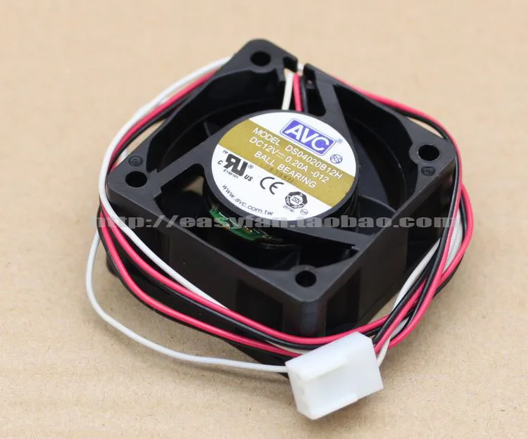 AVC DS04020B12H 4CM 1U Server Switch cooling fan 4020 12V 0.20A 40x40x20mm cooler
AVC DS04020B12H 4CM 1U Server Switch cooling fan 4020 12V 0.20A 40x40x20mm cooler