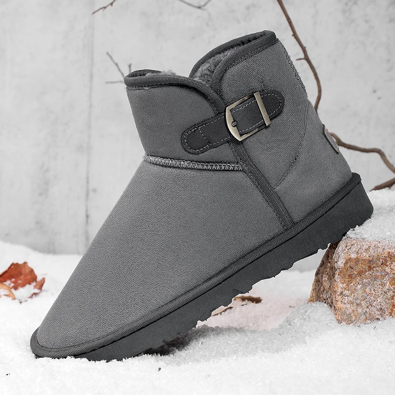 Women Winter Cotton Shoes Leather Shallow Mouth Snow Boots Women Winter Warm Short Boots non-slip Plus velvet Bread Shoes
Women Winter Cotton Shoes Leather Shallow Mouth Snow Boots Women Winter Warm Short Boots non-slip Plus velvet Bread Shoes