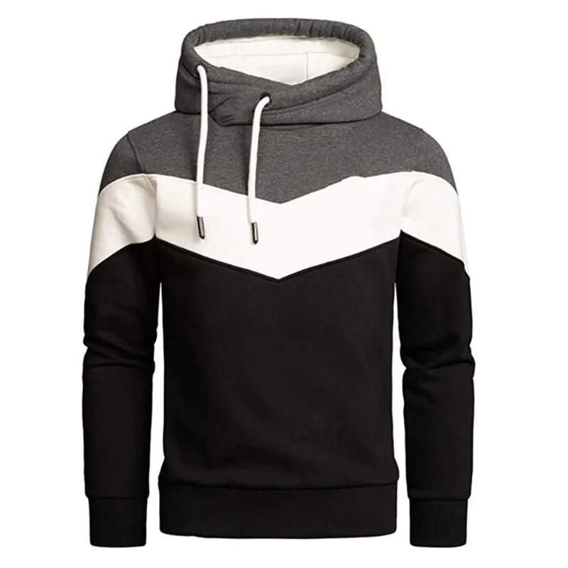 2021 autumn winter men's casual Plush top sweater fashion casual sports color matching sweater men
2021 autumn winter men's casual Plush top sweater fashion casual sports color matching sweater men