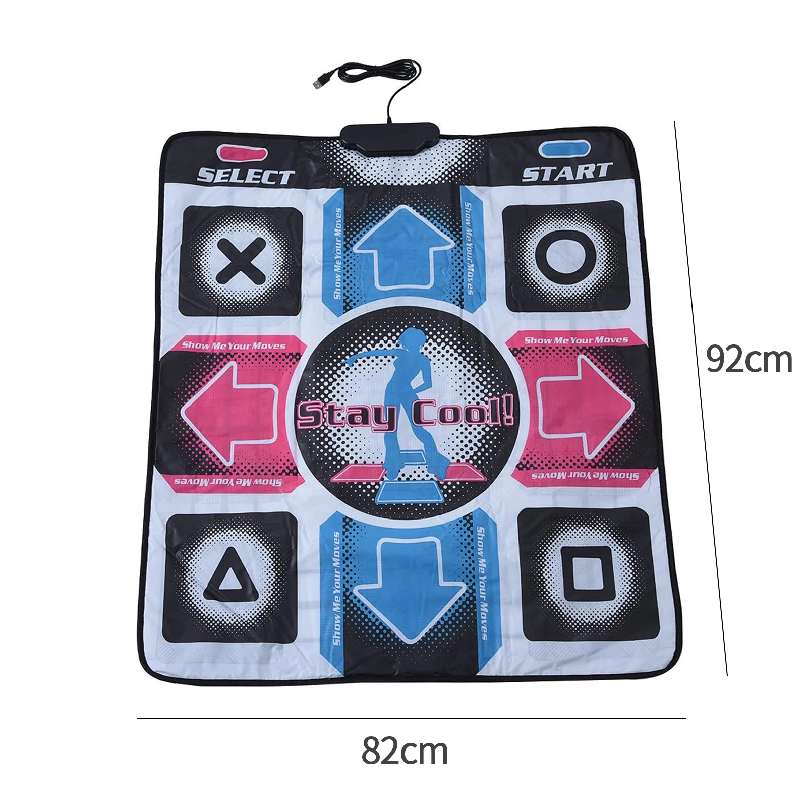 Dance Mat Dancing Step Dancing Mat Dance Pad Dancer Blanket Equipment Revolution HD Non-Slip Foot Print Mat USB PC Dancing Mat
Dance Mat Dancing Step Dancing Mat Dance Pad Dancer Blanket Equipment Revolution HD Non-Slip Foot Print Mat USB PC Dancing Mat