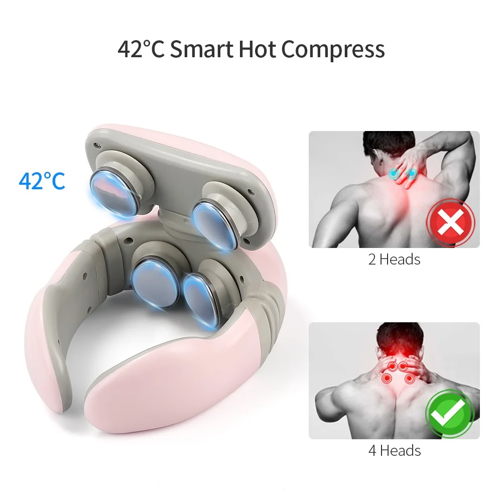 3In1 Electric Pulse Neck Massager 4D Floating Pulse Pain Relief Tool Health Care Relaxation Cervical Vertebra Physiotherapy
3In1 Electric Pulse Neck Massager 4D Floating Pulse Pain Relief Tool Health Care Relaxation Cervical Vertebra Physiotherapy