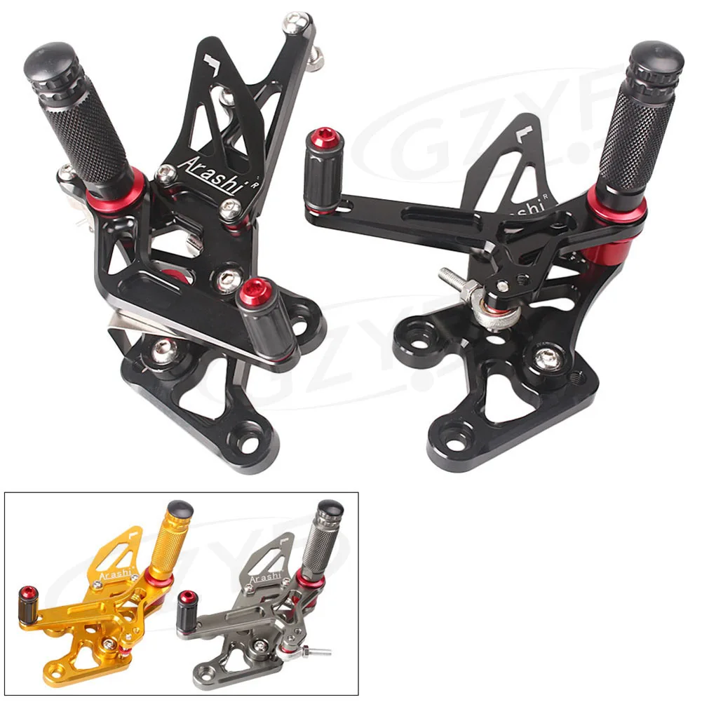 Motorcycle Adjustable Shift Foot Pegs Rear Set Footrests Bracket Kit For Yamaha FZ8 2010-2013 & FZ1 2006-2014 Accessory Parts
Motorcycle Adjustable Shift Foot Pegs Rear Set Footrests Bracket Kit For Yamaha FZ8 2010-2013 & FZ1 2006-2014 Accessory Parts