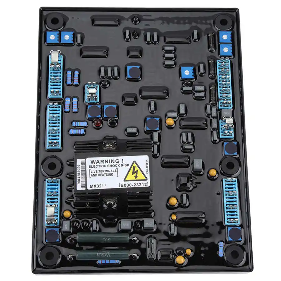 MX321 AVR Automatic Voltage Regulator Controller Generator Gensets Parts Voltage Controller
MX321 AVR Automatic Voltage Regulator Controller Generator Gensets Parts Voltage Controller