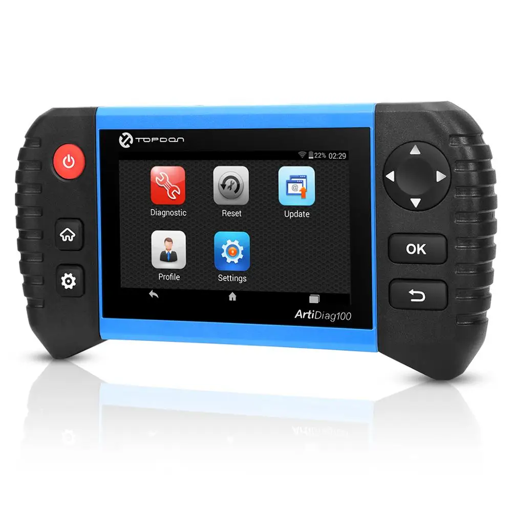 Topdon ArtiDiag100 Auto Diagnostic Tools more better than Launch X431 PROS MINI
Topdon ArtiDiag100 Auto Diagnostic Tools more better than Launch X431 PROS MINI
