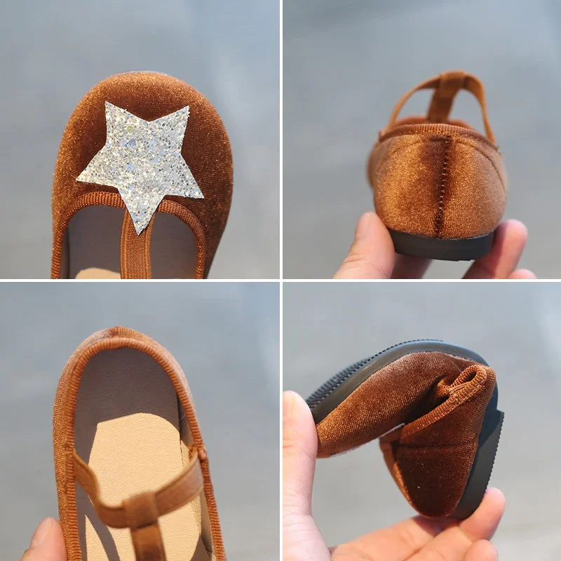 Kids Shoes Girls Suede Flats Single Shoes 2021 Spring Autumn Children Soft Sole Sequins Princess Shoes Baby Casual Toddler Shoes
Kids Shoes Girls Suede Flats Single Shoes 2021 Spring Autumn Children Soft Sole Sequins Princess Shoes Baby Casual Toddler Shoes