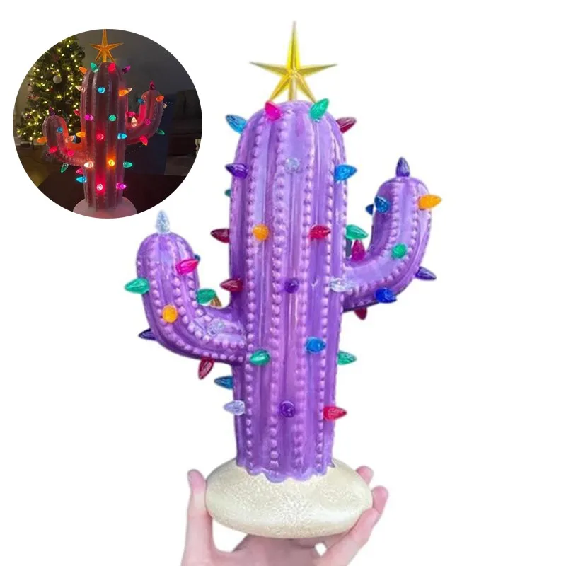 Cactus Cactus with Light Home Decoration Christmas Decoration Desktop Home Decor Gift Resin Ornaments Living Room Statue
Cactus Cactus with Light Home Decoration Christmas Decoration Desktop Home Decor Gift Resin Ornaments Living Room Statue