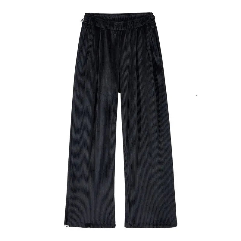 Pleated Pants Men's Fashion Stretch Waist Casual Wide-leg Men Streetwear Korean Loose Hip-hop Straight Mens Trousers
Pleated Pants Men's Fashion Stretch Waist Casual Wide-leg Men Streetwear Korean Loose Hip-hop Straight Mens Trousers