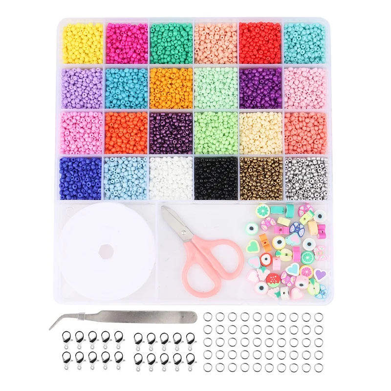 Craft Beads Kit for Bracelets-with Elastic String Cords, for Making Name Bracelets DIY Jewelry Necklaces and Key Chains
Craft Beads Kit for Bracelets-with Elastic String Cords, for Making Name Bracelets DIY Jewelry Necklaces and Key Chains