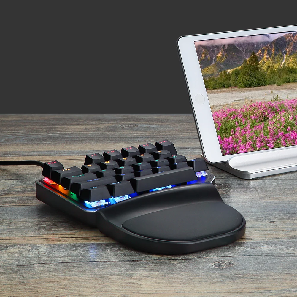 For Laptop PC Computers Universal Mixed Gaming Multifunctional USB Wired 27 Keys Backlight Keyboard For Tablet Mechanical
For Laptop PC Computers Universal Mixed Gaming Multifunctional USB Wired 27 Keys Backlight Keyboard For Tablet Mechanical