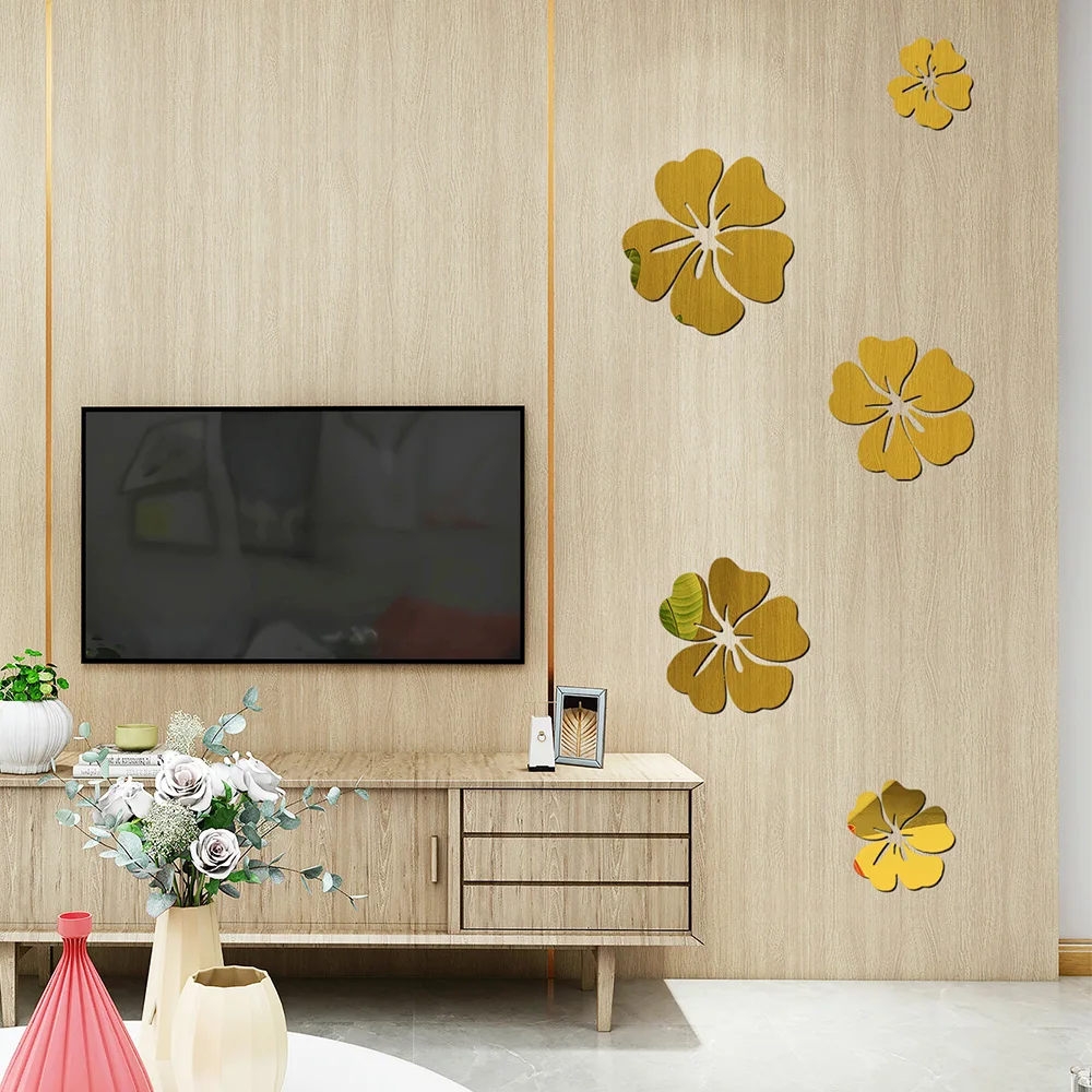 5pcs 3D Flower Mirror Wall Sticker Self-adhesive Detective Home Decor Modern Aesthetic Room Acrylic Girl Baby Room Decor
5pcs 3D Flower Mirror Wall Sticker Self-adhesive Detective Home Decor Modern Aesthetic Room Acrylic Girl Baby Room Decor