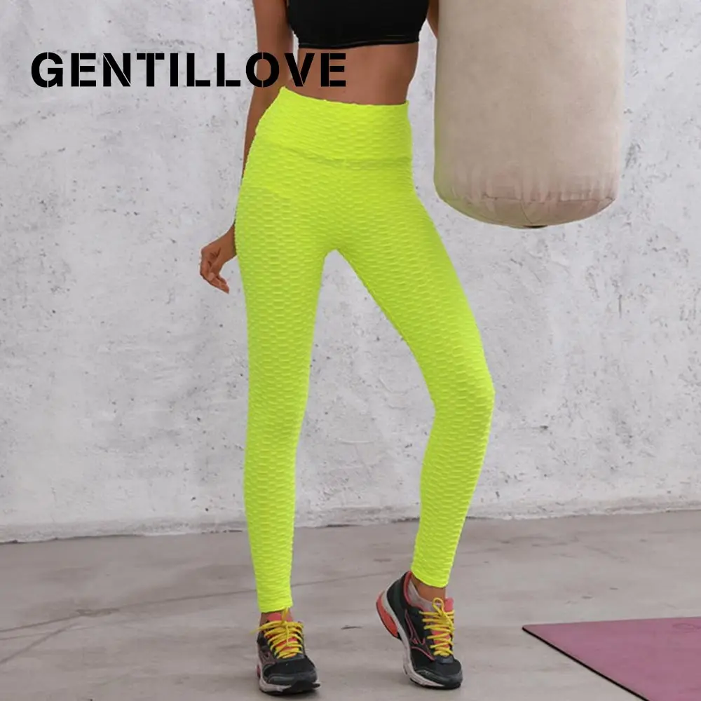 Gentillove Fitness Leggings Women Polyester Ankle Length Standard Fold Pants Elasticity Slim Push Up Female Colorful Legging
Gentillove Fitness Leggings Women Polyester Ankle Length Standard Fold Pants Elasticity Slim Push Up Female Colorful Legging