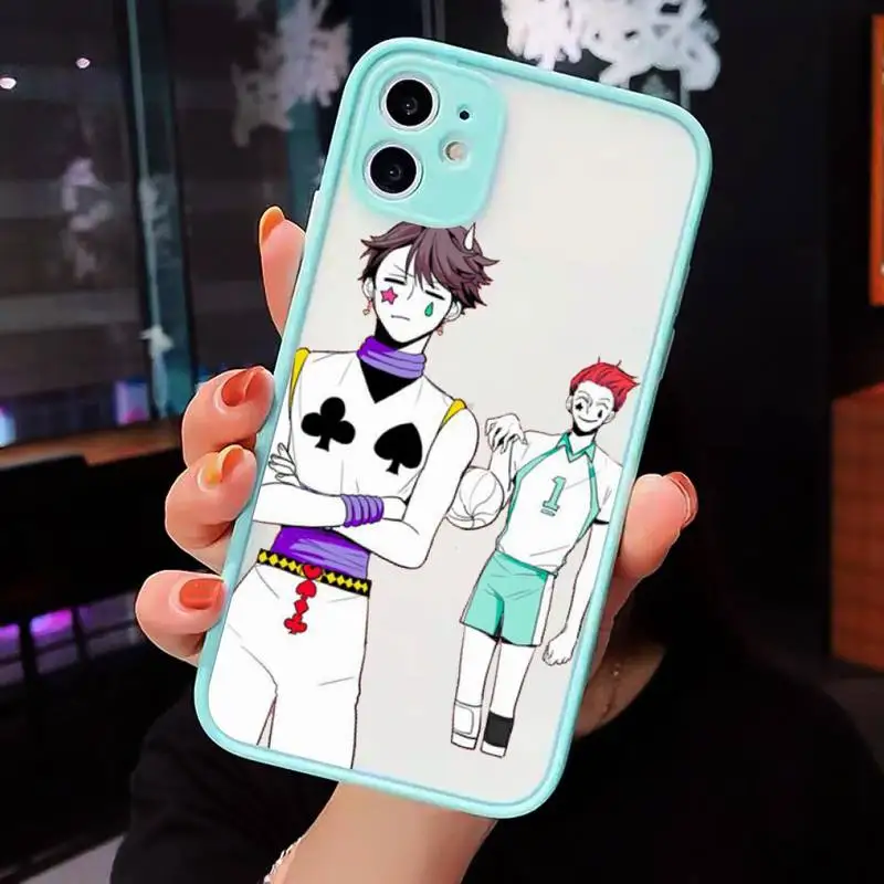 Hisoka Anime Hunter X hunter Phone Case Matte For iPhone 12 Mini 11 Pro XR XS Max 7 8 Plus X Hard PC Back Cover
Hisoka Anime Hunter X hunter Phone Case Matte For iPhone 12 Mini 11 Pro XR XS Max 7 8 Plus X Hard PC Back Cover