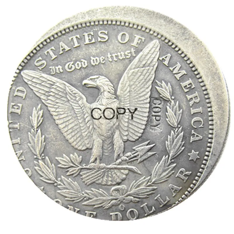 US 1884O Morgan Dollar Off-Center Silver Plated Copy Coin
US 1884O Morgan Dollar Off-Center Silver Plated Copy Coin