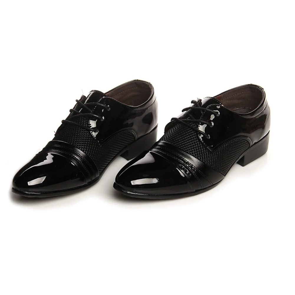 Модные мужские деловые повседневные туфли на шнуровке, высококачественные официальные туфли из искусственной кожи на мягкой подошве, Прям... 
Модные мужские деловые повседневные туфли на шнуровке, высококачественные официальные туфли из искусственной кожи на мягкой подошве, Прям...