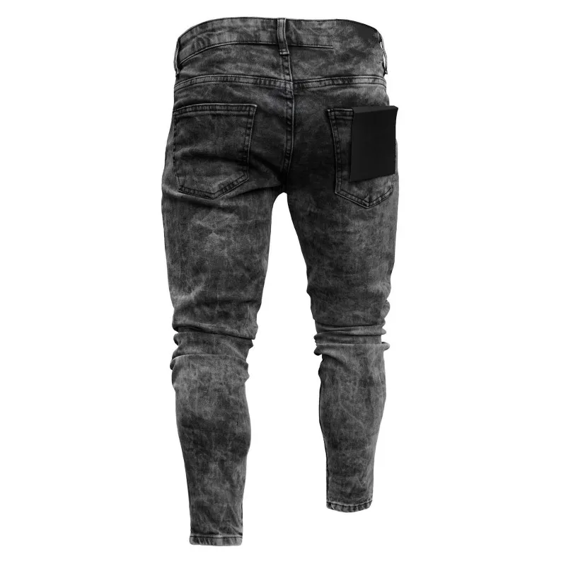 Cotton Jeans Men Spring 2020 MenClothes Denim Pants Distressed Freyed Slim Fit Casual Trousers Stretch Ripped Jeans
Cotton Jeans Men Spring 2020 MenClothes Denim Pants Distressed Freyed Slim Fit Casual Trousers Stretch Ripped Jeans