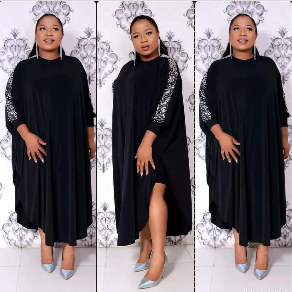 African Sequins Muslim Dress Women Dubai Arab Abaya Duabi Arabic Turkey Moroccon Kaftan Islamic Clothing India Gown Robe Abayas
African Sequins Muslim Dress Women Dubai Arab Abaya Duabi Arabic Turkey Moroccon Kaftan Islamic Clothing India Gown Robe Abayas
