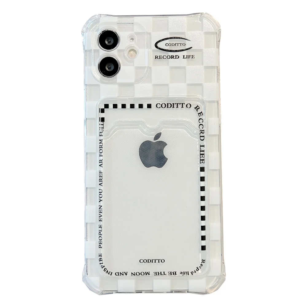 Cartoon Card Pouch Phone Cases for iPhone 13 11 12 Pro Max Mini XR XS-Max X XS 7 8 Plus Se 2020 Airbag Soft Tpu Back Cover Case
Cartoon Card Pouch Phone Cases for iPhone 13 11 12 Pro Max Mini XR XS-Max X XS 7 8 Plus Se 2020 Airbag Soft Tpu Back Cover Case