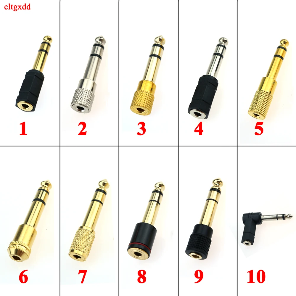 Jack 6.5 6.35mm Male Plug to 3.5mm Female Connector Stereo Headphone Amplifier Audio Adapter Microphone AUX 6.5 3.5 mm Converter
Jack 6.5 6.35mm Male Plug to 3.5mm Female Connector Stereo Headphone Amplifier Audio Adapter Microphone AUX 6.5 3.5 mm Converter