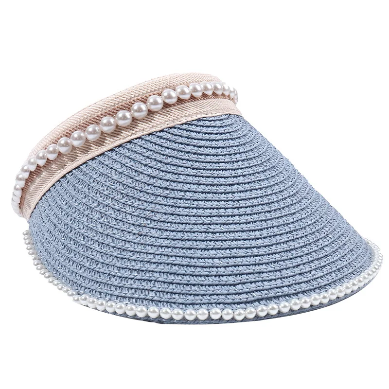 Sun Visors Hats Straw Hat Suncreen Empty Top Hat Shade Cap Outdoor Sports Net Cap Summer Breathable Fashion Empty Top Hat
Sun Visors Hats Straw Hat Suncreen Empty Top Hat Shade Cap Outdoor Sports Net Cap Summer Breathable Fashion Empty Top Hat