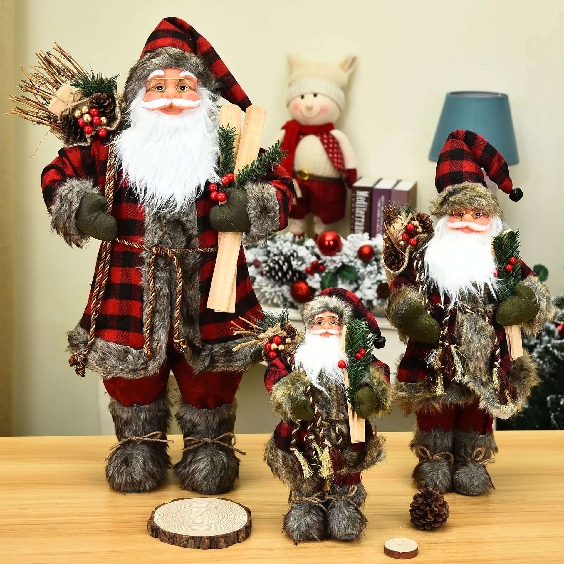 45cm Santa Claus Doll Children Christmas Decor New Year Gift Xmas Tree Decor Creative Toy Ornaments Wedding Party Supplies
45cm Santa Claus Doll Children Christmas Decor New Year Gift Xmas Tree Decor Creative Toy Ornaments Wedding Party Supplies
