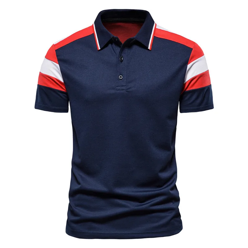 2021 Summer Male Fashion Personality Men's Polo Shirts Casual Slim Short Sleeve Patchwork T Shirt Top Man Clothes Blusas Tops
2021 Summer Male Fashion Personality Men's Polo Shirts Casual Slim Short Sleeve Patchwork T Shirt Top Man Clothes Blusas Tops