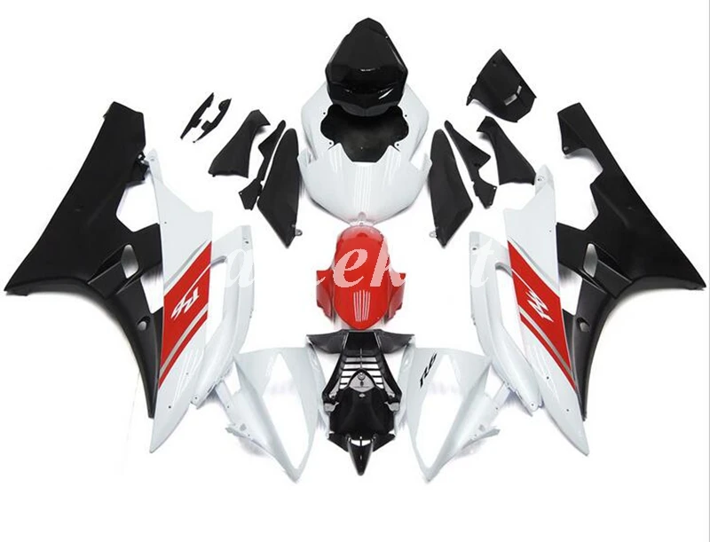 Новый комплект обтекателей для мотоциклов ABS под давлением, подходит для YAMAHA YZF-R6 2006 2007 R6 06 07, кузов красного и белого цвета
Новый комплект обтекателей для мотоциклов ABS под давлением, подходит для YAMAHA YZF-R6 2006 2007 R6 06 07, кузов красного и белого цвета