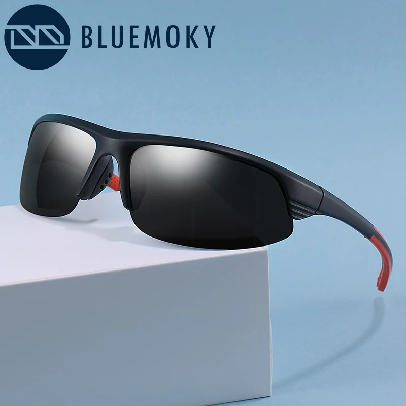 BLUEMOKY Sport Polarized Sunglasses Men Classic Vintage Design Mirror Driving Shades Eyewear Outdoor UV400 Goggles Sun Glasses
BLUEMOKY Sport Polarized Sunglasses Men Classic Vintage Design Mirror Driving Shades Eyewear Outdoor UV400 Goggles Sun Glasses