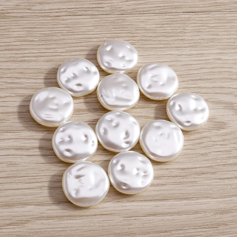 20pcs/lot 18*18mm Imitation Pearls Loose Spacer Beads Charms For DIY Making Necklace Bracelet Handmade Jewelry Finding Accessory
20pcs/lot 18*18mm Imitation Pearls Loose Spacer Beads Charms For DIY Making Necklace Bracelet Handmade Jewelry Finding Accessory