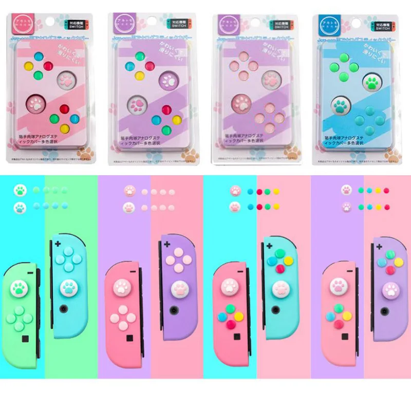 Nintend джойстик Стик ручка Кепки Защитная крышка Для Nintendo Switch Joy-con контроллер ABXY ключ Стикеры кожи чехол
Nintend джойстик Стик ручка Кепки Защитная крышка Для Nintendo Switch Joy-con контроллер ABXY ключ Стикеры кожи чехол
