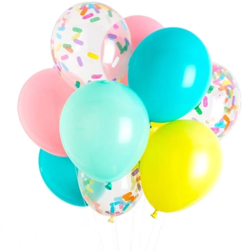 40pcs 12inch Macaron Balloons For Birthday Party Decorations Kids Girl Pastel Candy Confetti Latex Balloon
40pcs 12inch Macaron Balloons For Birthday Party Decorations Kids Girl Pastel Candy Confetti Latex Balloon