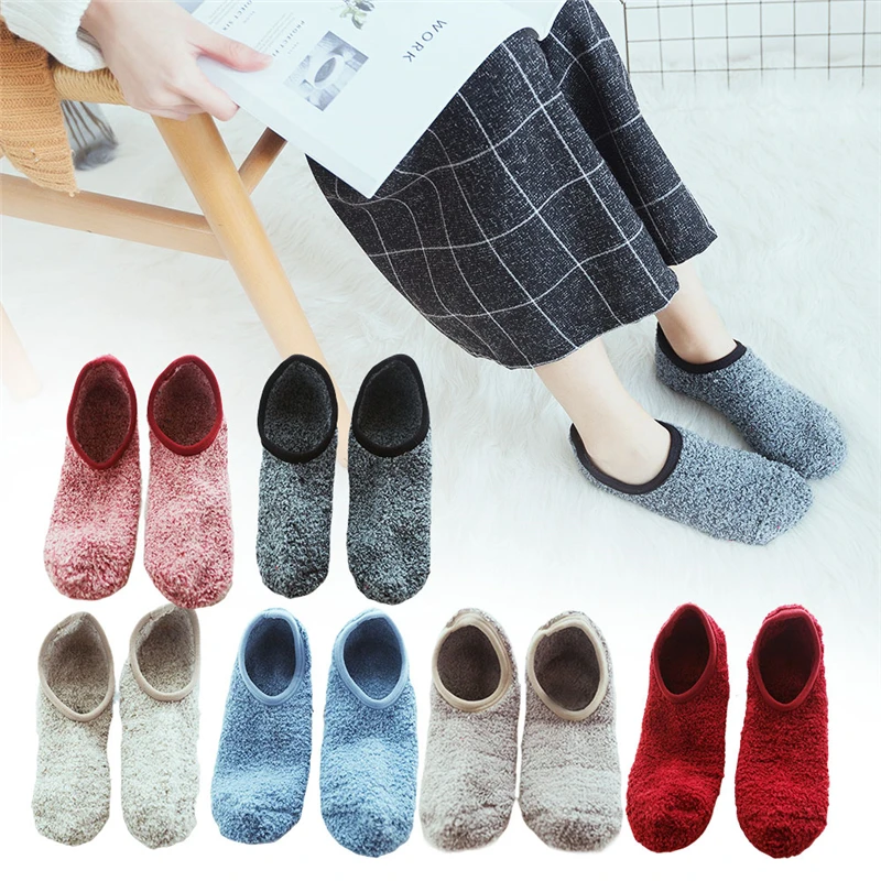 Men Women Silicone Fleece Non-Slip Indoor Floor Sock Winter Warm Knit Thicken Lined Slipper Socks Elastic Half Socks for Ladies
Men Women Silicone Fleece Non-Slip Indoor Floor Sock Winter Warm Knit Thicken Lined Slipper Socks Elastic Half Socks for Ladies