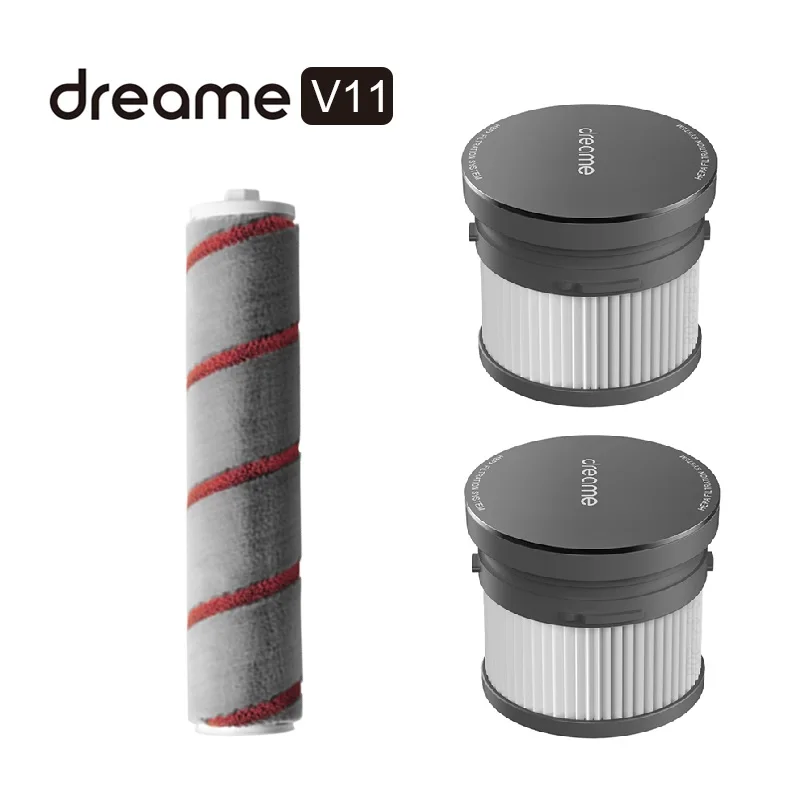 Оригинальный набор деталей dreame V11, ручные аксессуары, HEPA-фильтр, роликовая щетка, мягкая пушистая щетка, основная щетка
Оригинальный набор деталей dreame V11, ручные аксессуары, HEPA-фильтр, роликовая щетка, мягкая пушистая щетка, основная щетка