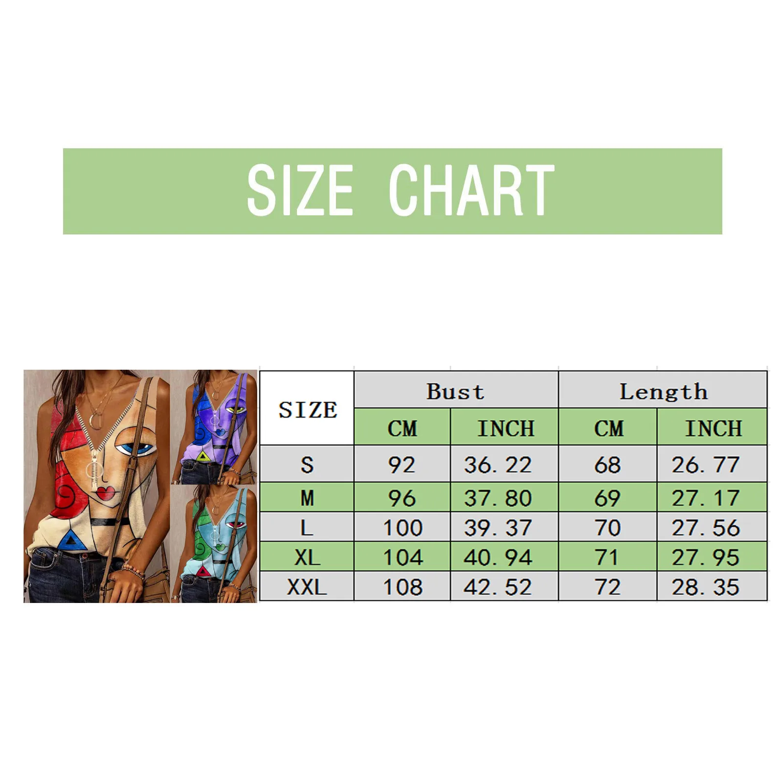 3D Abstract Print Chiffon shirt Womens Harajuku Zipper Sleeveless Tunics Tops V-neck Summer Plus Size Casual Tee Shirts
3D Abstract Print Chiffon shirt Womens Harajuku Zipper Sleeveless Tunics Tops V-neck Summer Plus Size Casual Tee Shirts