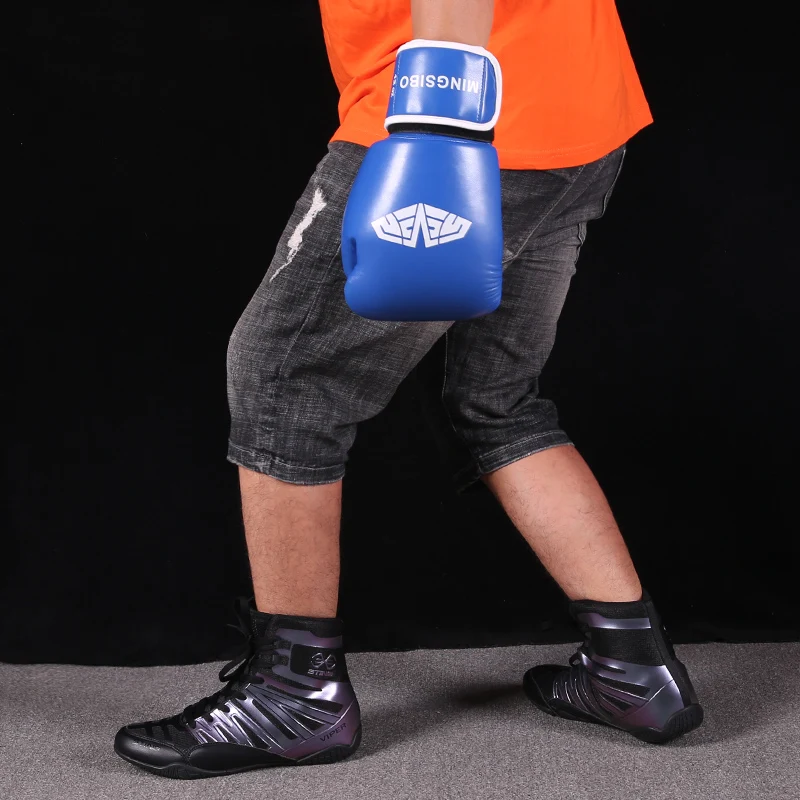 Spring 2021 Man Boxing Shoe High Top Sneakers Men Breathable Big Boy Wrestling Boots Anti-Slippery Pro Wrestling Shoe for Men
Spring 2021 Man Boxing Shoe High Top Sneakers Men Breathable Big Boy Wrestling Boots Anti-Slippery Pro Wrestling Shoe for Men