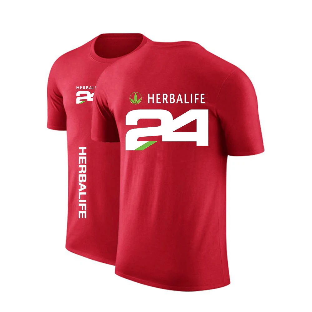 NEW Herbalife 24 Logo Custom Summer Comfortable Men Print T-shirts Sleeve O-neck Solid Color Decal Loose Tshirt Casual
NEW Herbalife 24 Logo Custom Summer Comfortable Men Print T-shirts Sleeve O-neck Solid Color Decal Loose Tshirt Casual