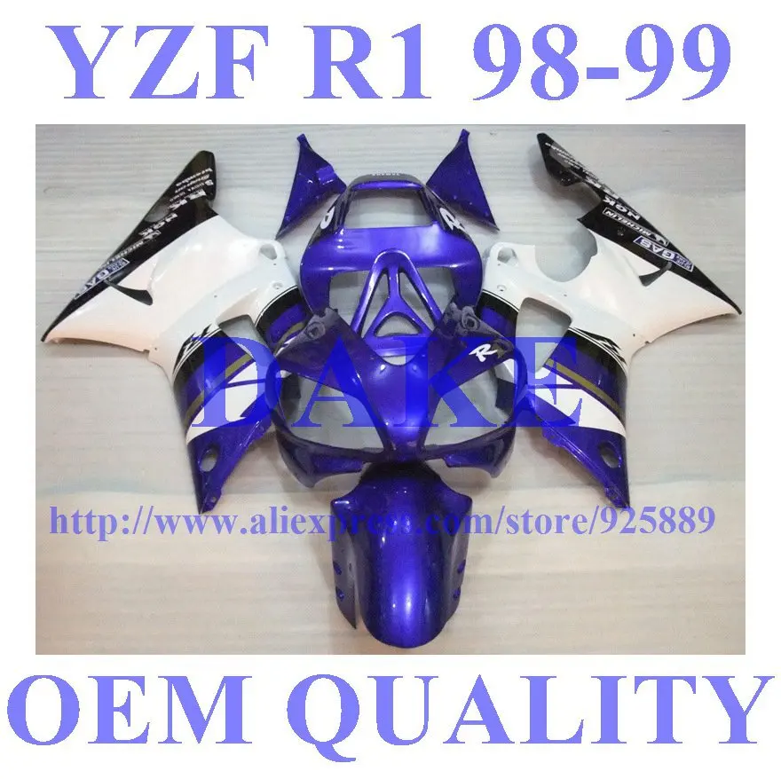 Injection Kim Fairings For YAMAHA YZF R1 98 99 Blue White Black YZF-R1 98 99 YZF1000 R1 YZF R1 1998 1999 #S6DV Fairing
Injection Kim Fairings For YAMAHA YZF R1 98 99 Blue White Black YZF-R1 98 99 YZF1000 R1 YZF R1 1998 1999 #S6DV Fairing
