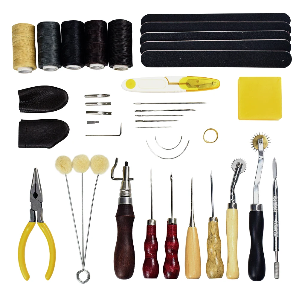 Профессиональный набор инструментов для работы с кожей, 45 шт.
Профессиональный набор инструментов для работы с кожей, 45 шт.