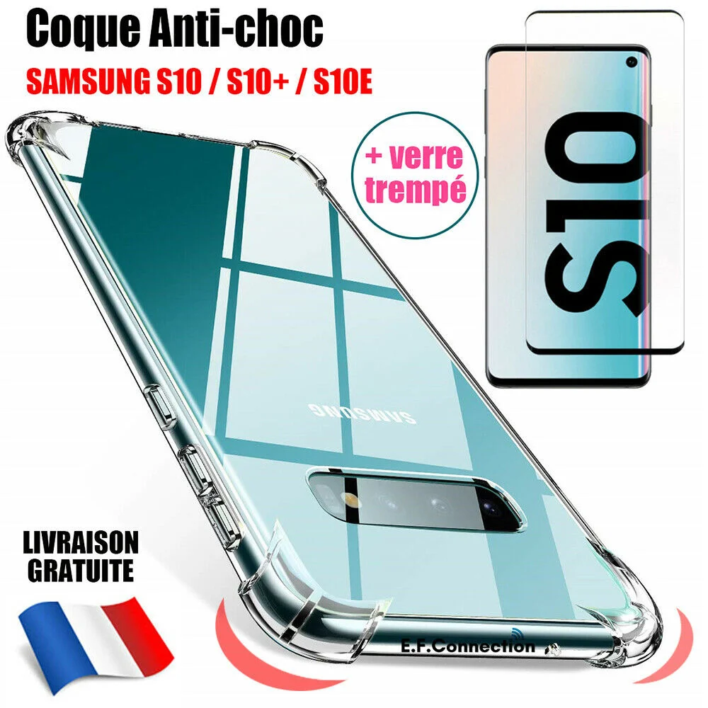 COQUE HOUSSE FOR SAMSUNG GALAXY S10e S10 PLUS S20 + VERRE FILM ECRAN PROTECTION CASE
COQUE HOUSSE FOR SAMSUNG GALAXY S10e S10 PLUS S20 + VERRE FILM ECRAN PROTECTION CASE