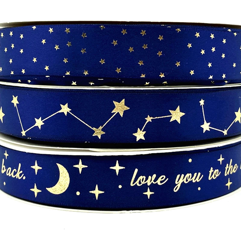25mm Navy Blue High Quality Bronzing Ribbon Polyester Satin Ribbon Gift Wrapping Wedding Decoration Hair Bows DIY
25mm Navy Blue High Quality Bronzing Ribbon Polyester Satin Ribbon Gift Wrapping Wedding Decoration Hair Bows DIY