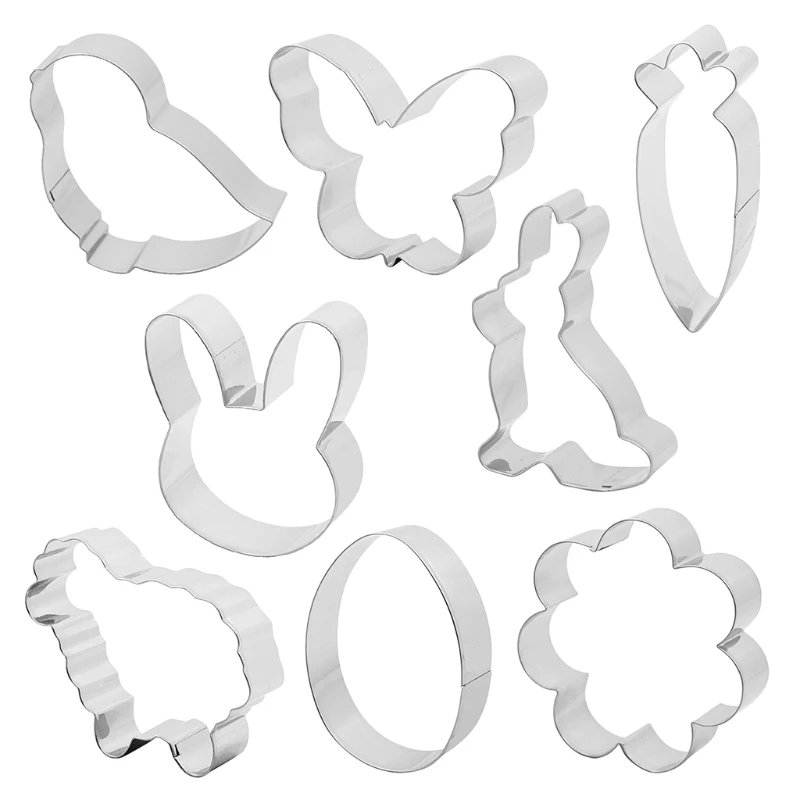 Spring Easter Animal Biscuit Mold Cookie Cutter Stainless Steel Cook Baking Tool 87HA
Spring Easter Animal Biscuit Mold Cookie Cutter Stainless Steel Cook Baking Tool 87HA
