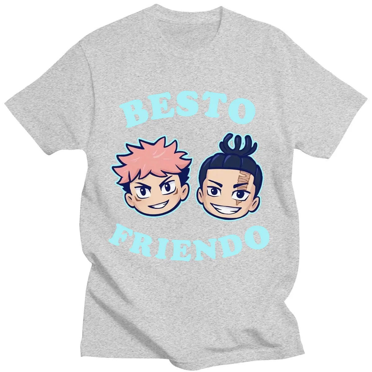 Funny Japanese Anime T-Shirt Jujutsu Shirt Kaisen Besto Frying Yuji Todo 100% Cotton Short Sleeve O Neck Tops
Funny Japanese Anime T-Shirt Jujutsu Shirt Kaisen Besto Frying Yuji Todo 100% Cotton Short Sleeve O Neck Tops