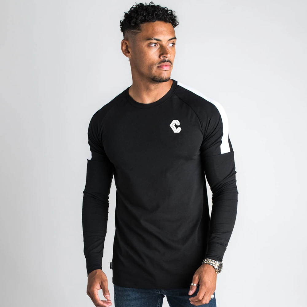 Cotton T-shirt Running Sports Shirts Men Gym Fitness Training Skinny Black tshirt Male Autumn Long sleeve Tee Tops Brand Clothes
Cotton T-shirt Running Sports Shirts Men Gym Fitness Training Skinny Black tshirt Male Autumn Long sleeve Tee Tops Brand Clothes