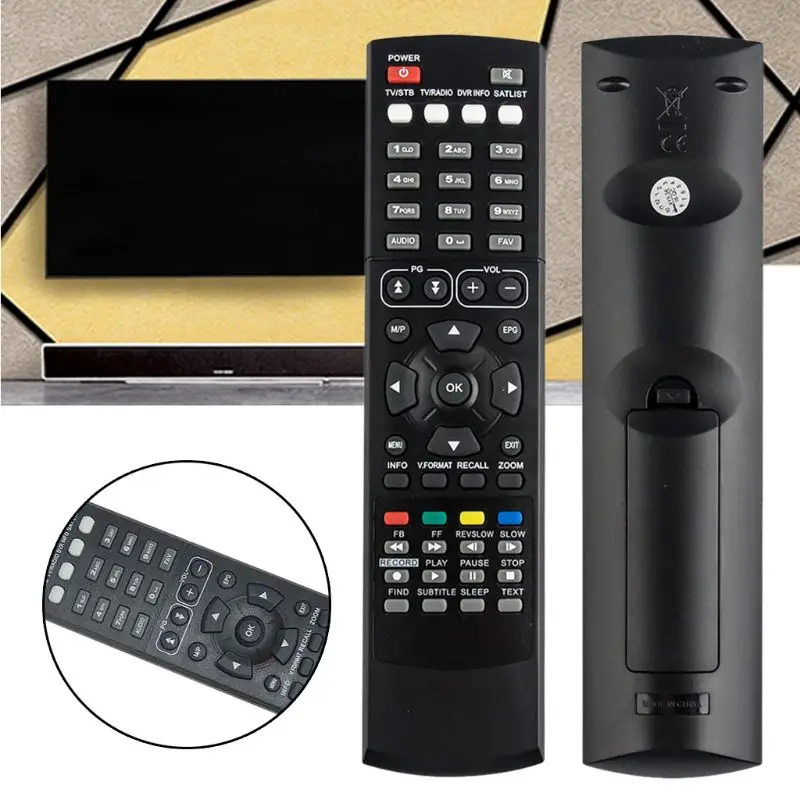 Universal Remote Control Controller Replacement for Skybox F3 M3 F4 F5 F3S F5S F4S A3 A4 M5 for Openbox V5S Satellite U1JE
Universal Remote Control Controller Replacement for Skybox F3 M3 F4 F5 F3S F5S F4S A3 A4 M5 for Openbox V5S Satellite U1JE