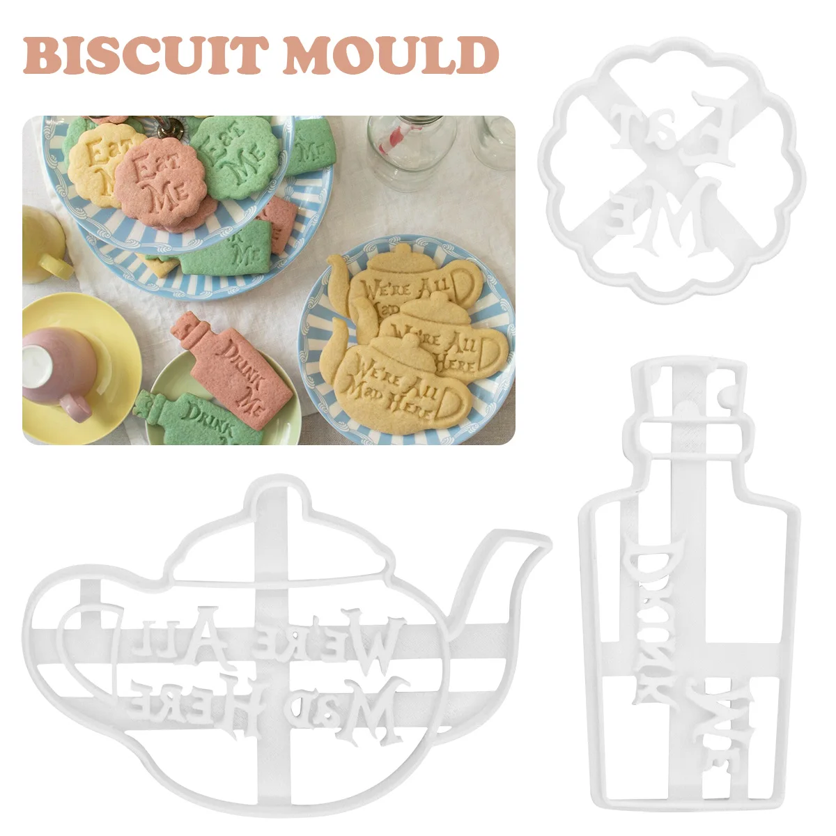 Набор забавных форм для печенья 3 шт., формочки для выпечки печенья с штампом, формочки для печенья с надписью, «сделай сам», инструменты для ... 
Набор забавных форм для печенья 3 шт., формочки для выпечки печенья с штампом, формочки для печенья с надписью, «сделай сам», инструменты для ...