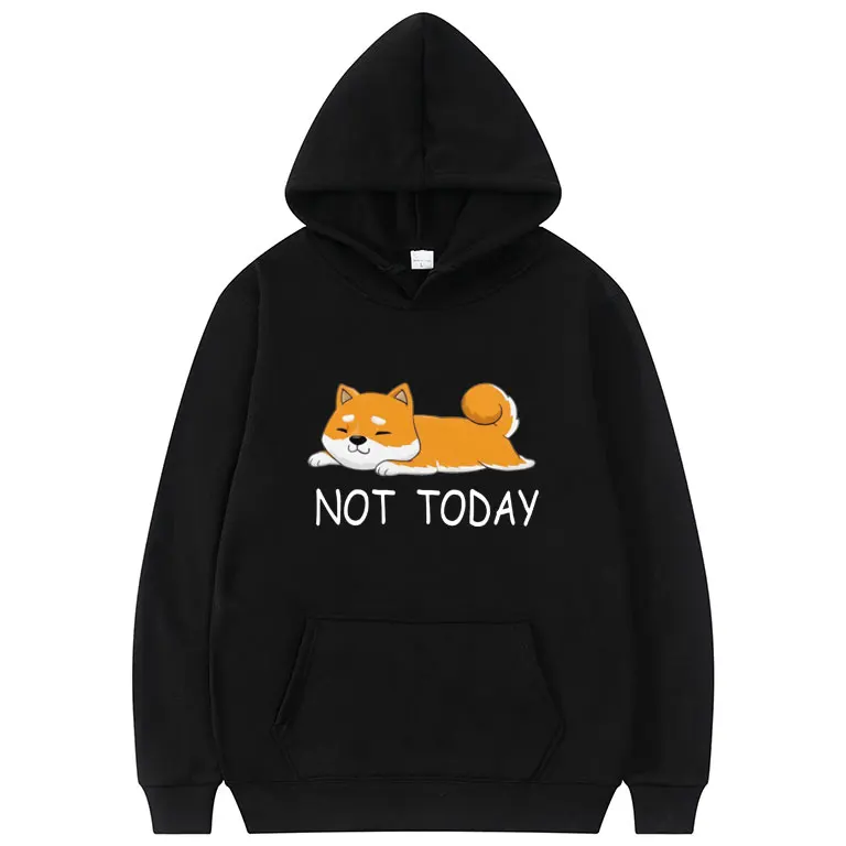 Kawaii Funny Men Women Not Today Shiba Inu Hoodie Tops Japanese Breed Dog Lover Hoodies Humor Sweatshirt Pet Owner Unisex Merch
Kawaii Funny Men Women Not Today Shiba Inu Hoodie Tops Japanese Breed Dog Lover Hoodies Humor Sweatshirt Pet Owner Unisex Merch