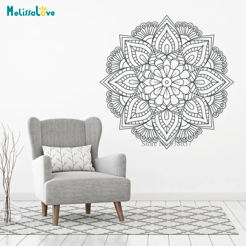 Beautiful Mandala Sticker Decal Namaste Wall Art Home Living Room Headboard Meditation Room Wall Decor Yoga Gift BA1001
Beautiful Mandala Sticker Decal Namaste Wall Art Home Living Room Headboard Meditation Room Wall Decor Yoga Gift BA1001
