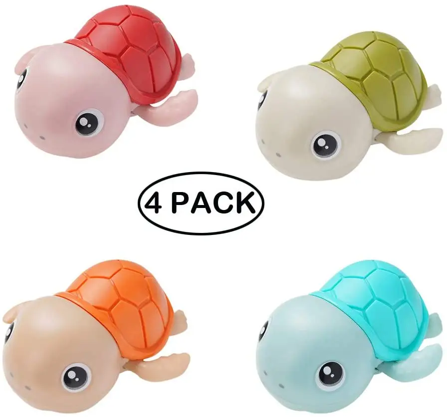 4pcs Baby Bath Turtle Toy, Wind-Up Toys Floating Swimming Turtles, Bathtub Turtle Water Toy for Baby Toddler Kids Baby Bath toy
4pcs Baby Bath Turtle Toy, Wind-Up Toys Floating Swimming Turtles, Bathtub Turtle Water Toy for Baby Toddler Kids Baby Bath toy